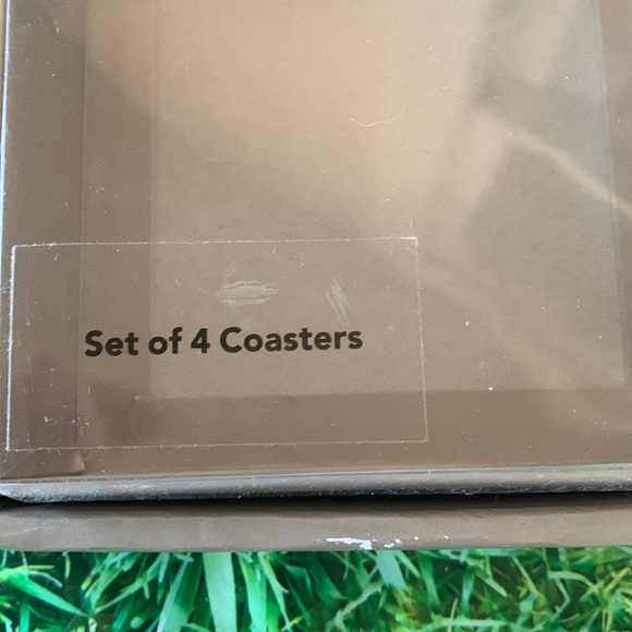 St. Nicholas square, coaster set, joy to the world, (set of 4), NIB - Picture 7 of 8